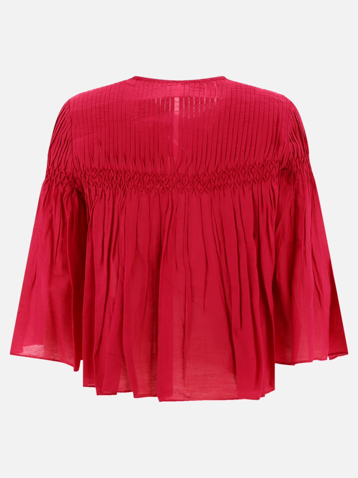 Marant Étoile "Axeliana" blouse 19158431_38 Fuchsia 2