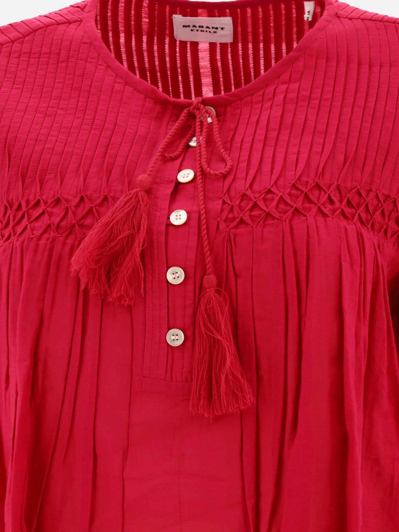 Marant Étoile "Axeliana" blouse 19158431_38 Fuchsia 3