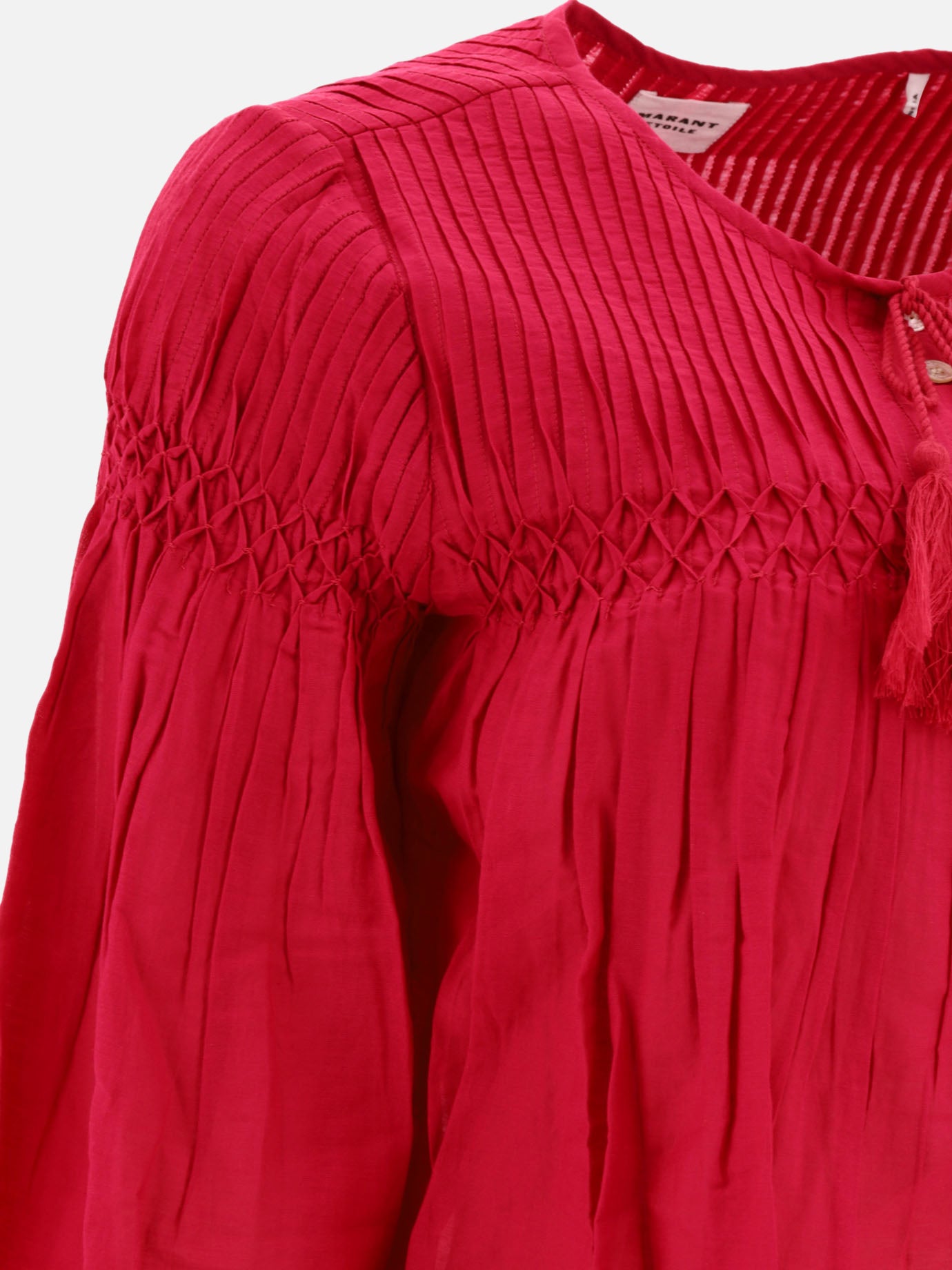 Marant Étoile "Axeliana" blouse 19158431_38 Fuchsia 4