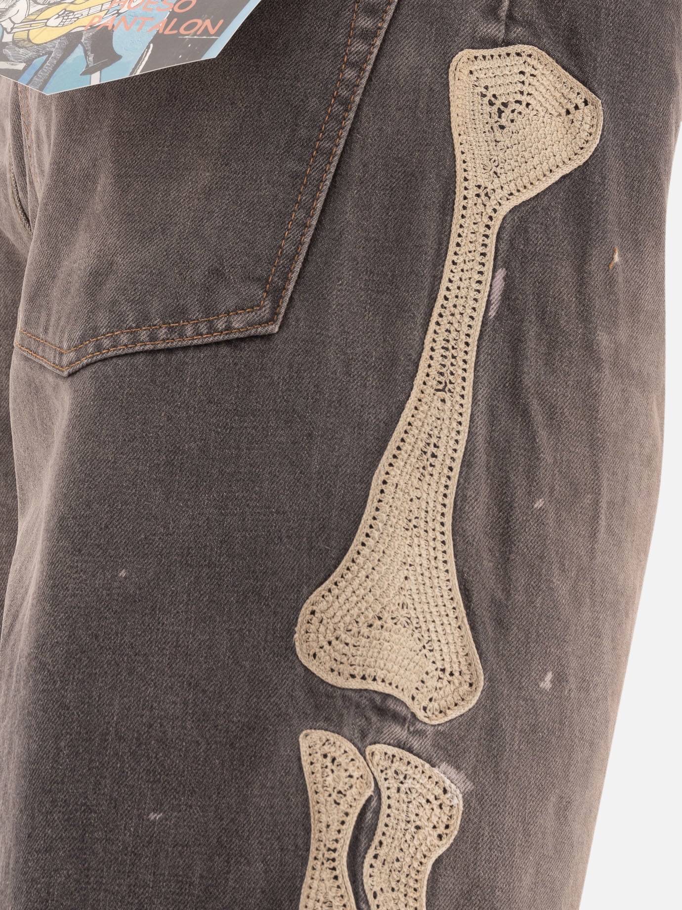 KAPITAL Short "Bone" 11059611_32 Grey 4