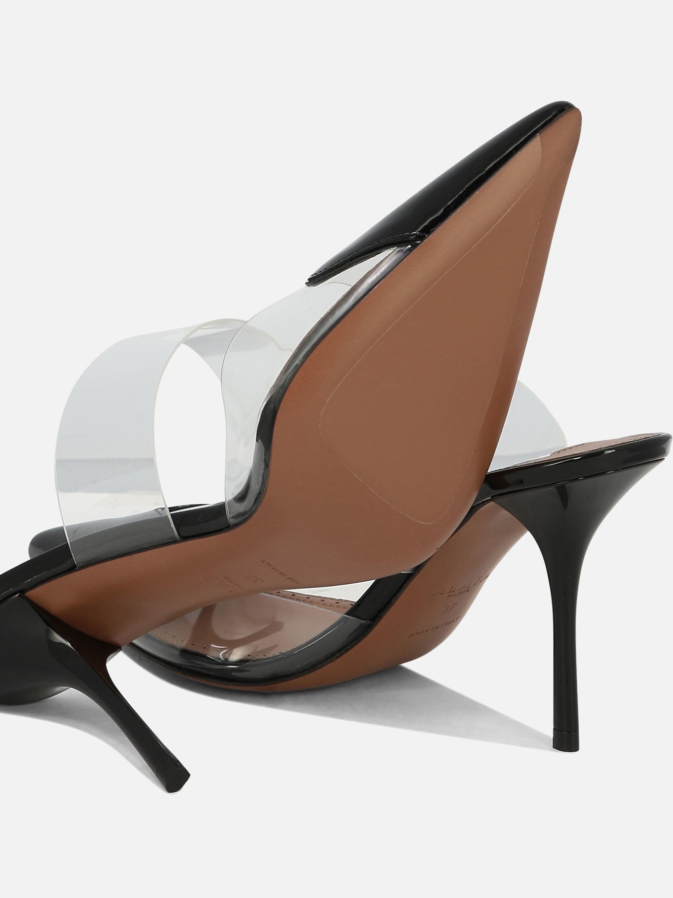 Alaïa "Le Cœur" 90 mm mules 17267769_38 Black 5