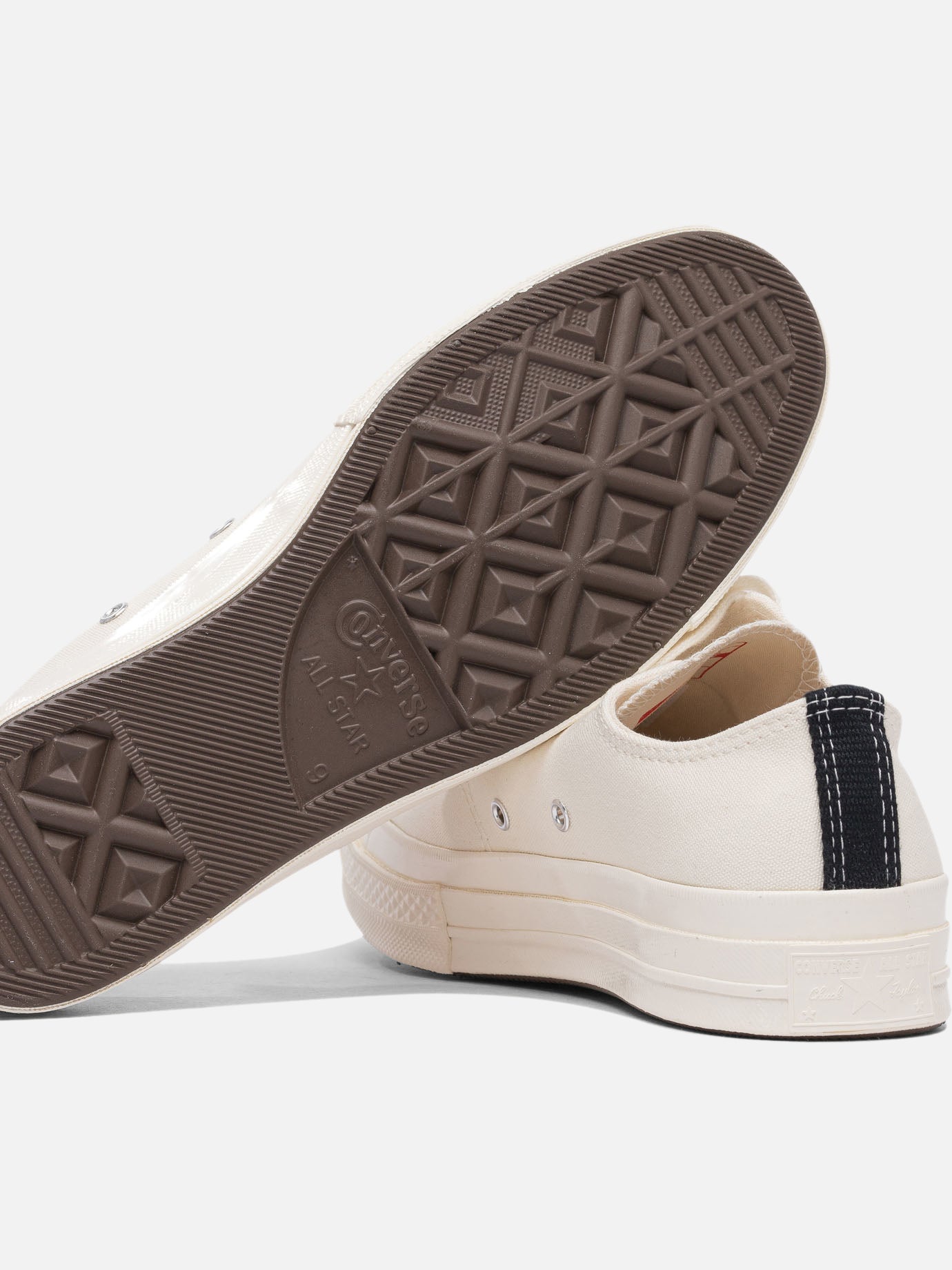 Low top sneakers 100% cotton - 100% rubber White - Comme Des Garçons Play Men | PDP | VIETTI Online Store | Mobile_slide_5