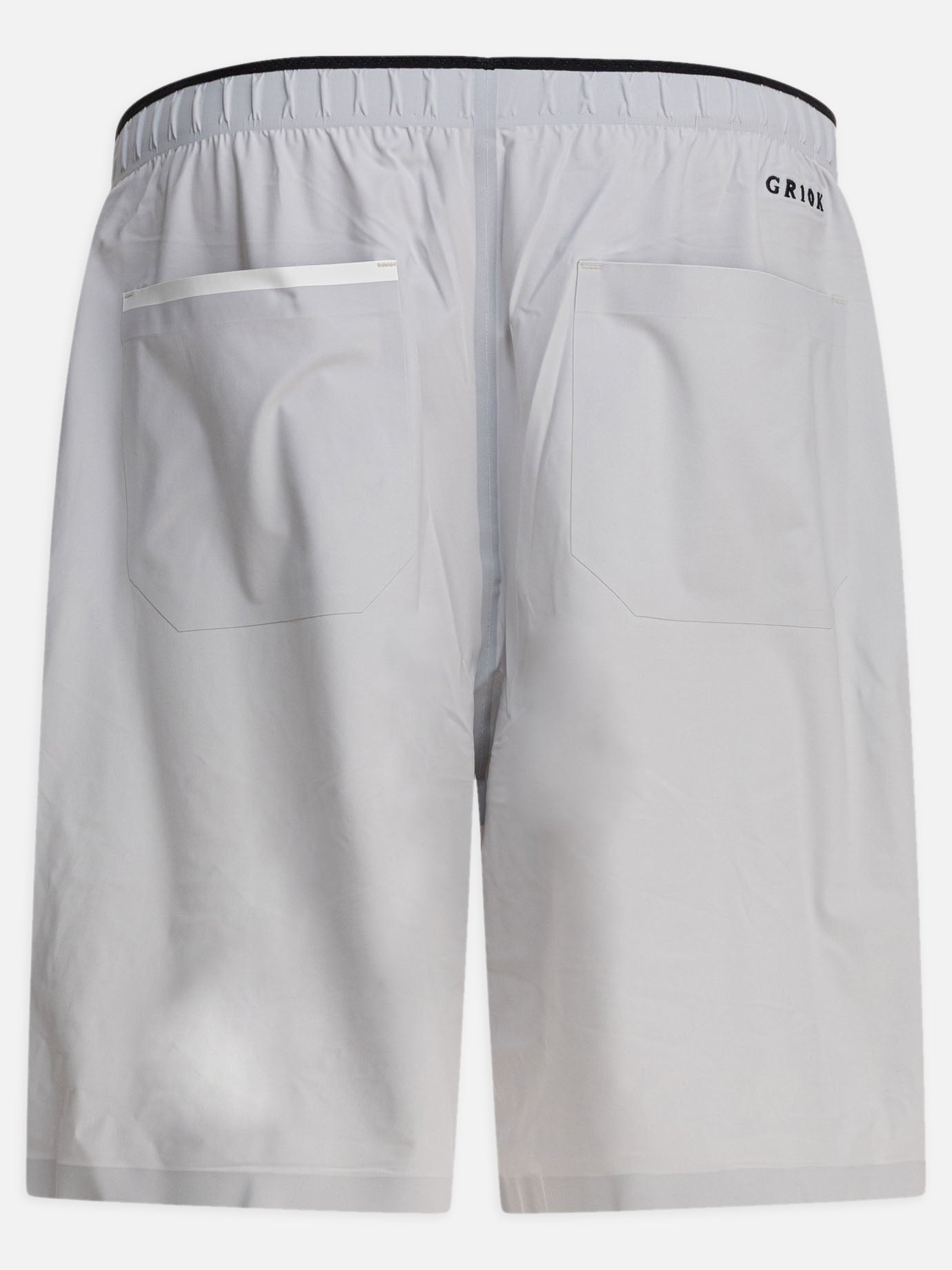 Technical shorts Solid colour Grey - Gr10K Men | PDP | VIETTI Online Store | Mobile_slide_2