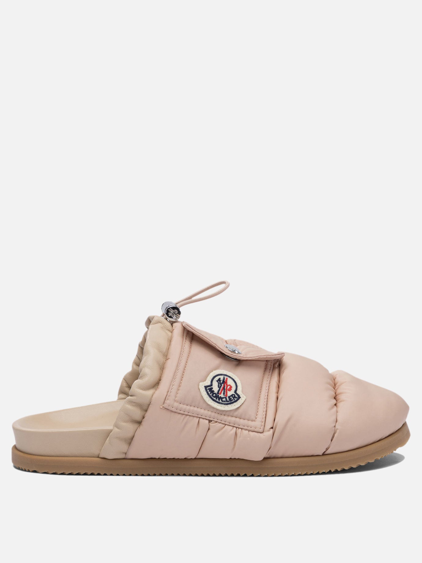 Slippers 100% polyamide - 100%elastodiene Pink - Moncler Women | PDP | VIETTI Online Store | Mobile_slide
