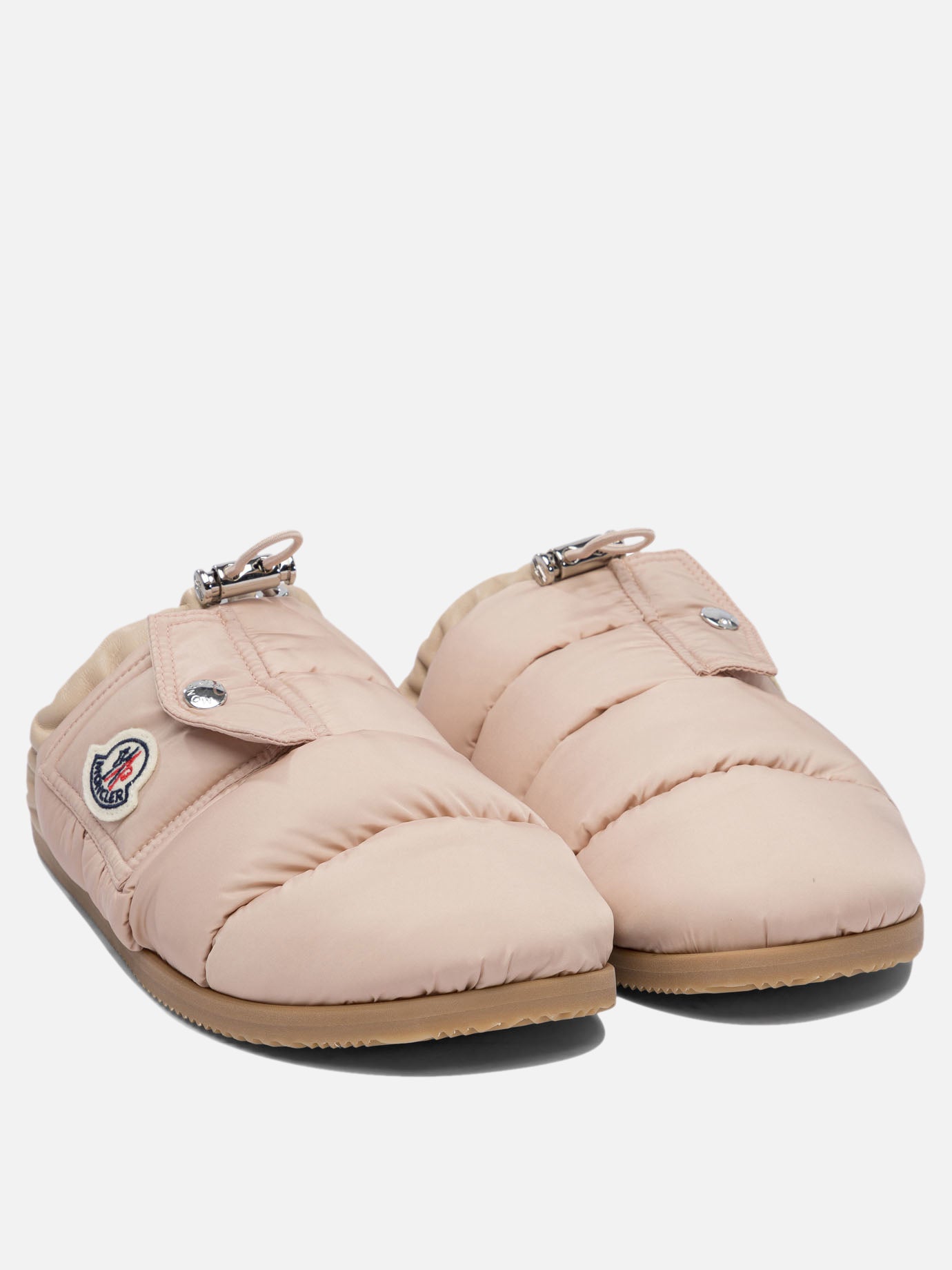 Slippers 100% polyamide - 100%elastodiene Pink - Moncler Women | PDP | VIETTI Online Store | Mobile_slide_2