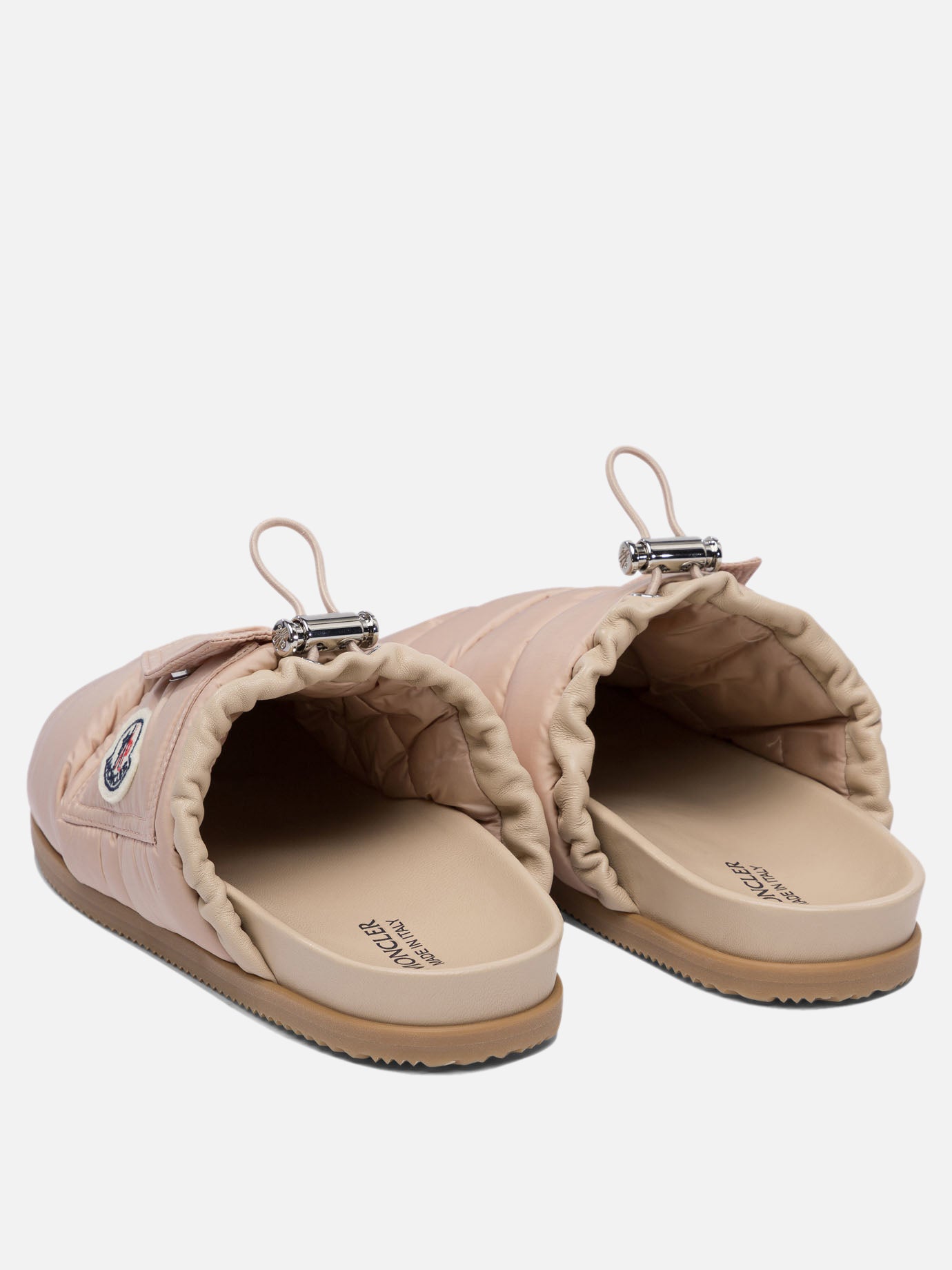 Slippers 100% polyamide - 100%elastodiene Pink - Moncler Women | PDP | VIETTI Online Store | Mobile_slide_4