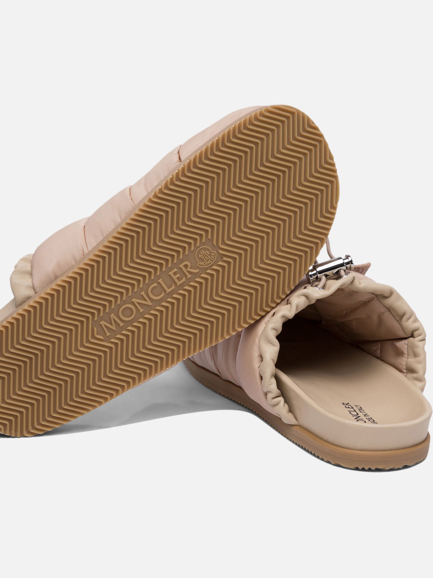 Slippers 100% polyamide - 100%elastodiene Pink - Moncler Women | PDP | VIETTI Online Store | Mobile_slide_5