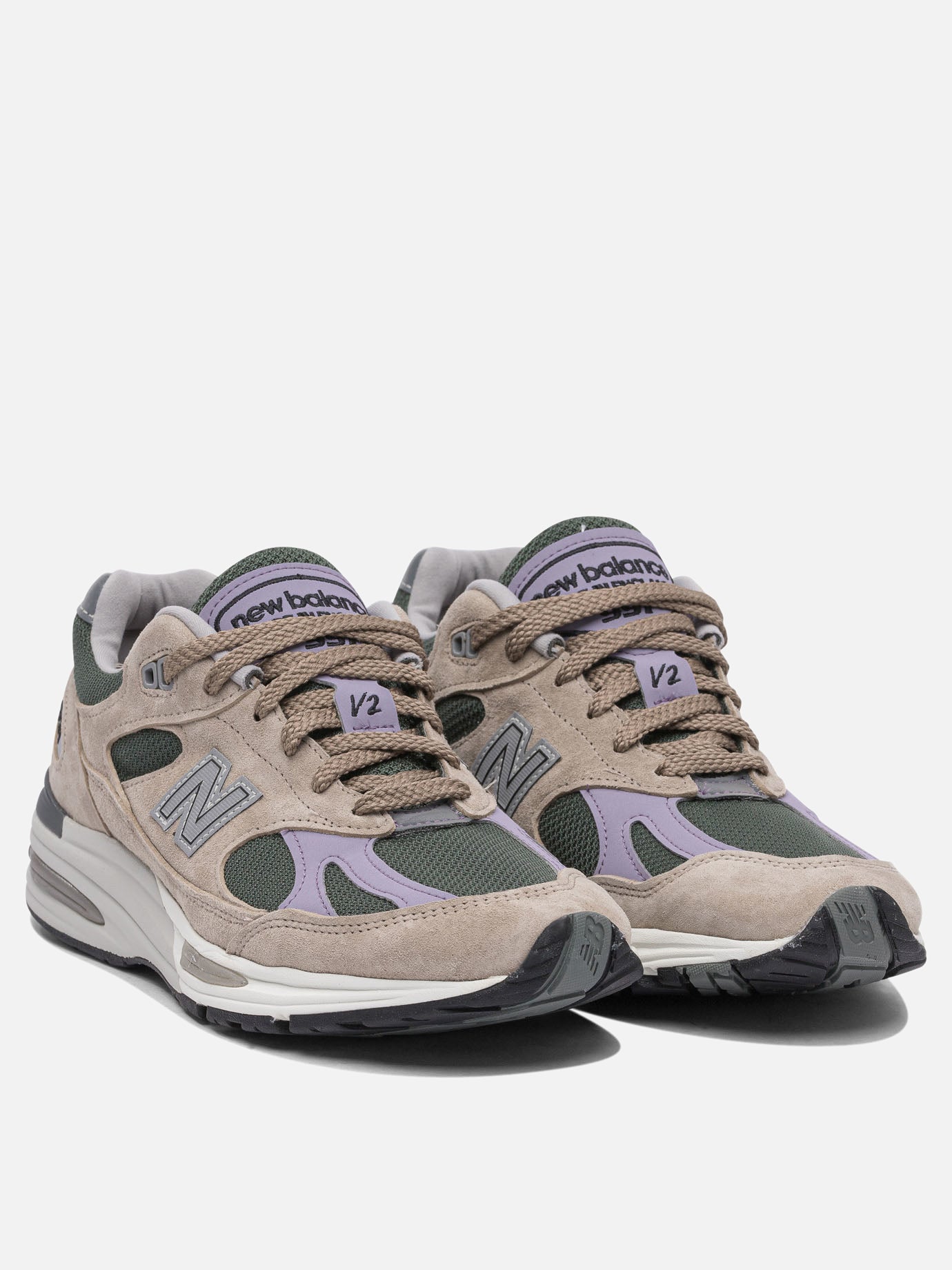 Low top sneakers 80% leather 20% mesh - 100% rubber Beige - New Balance Men | PDP | VIETTI Online Store | Mobile_slide_2
