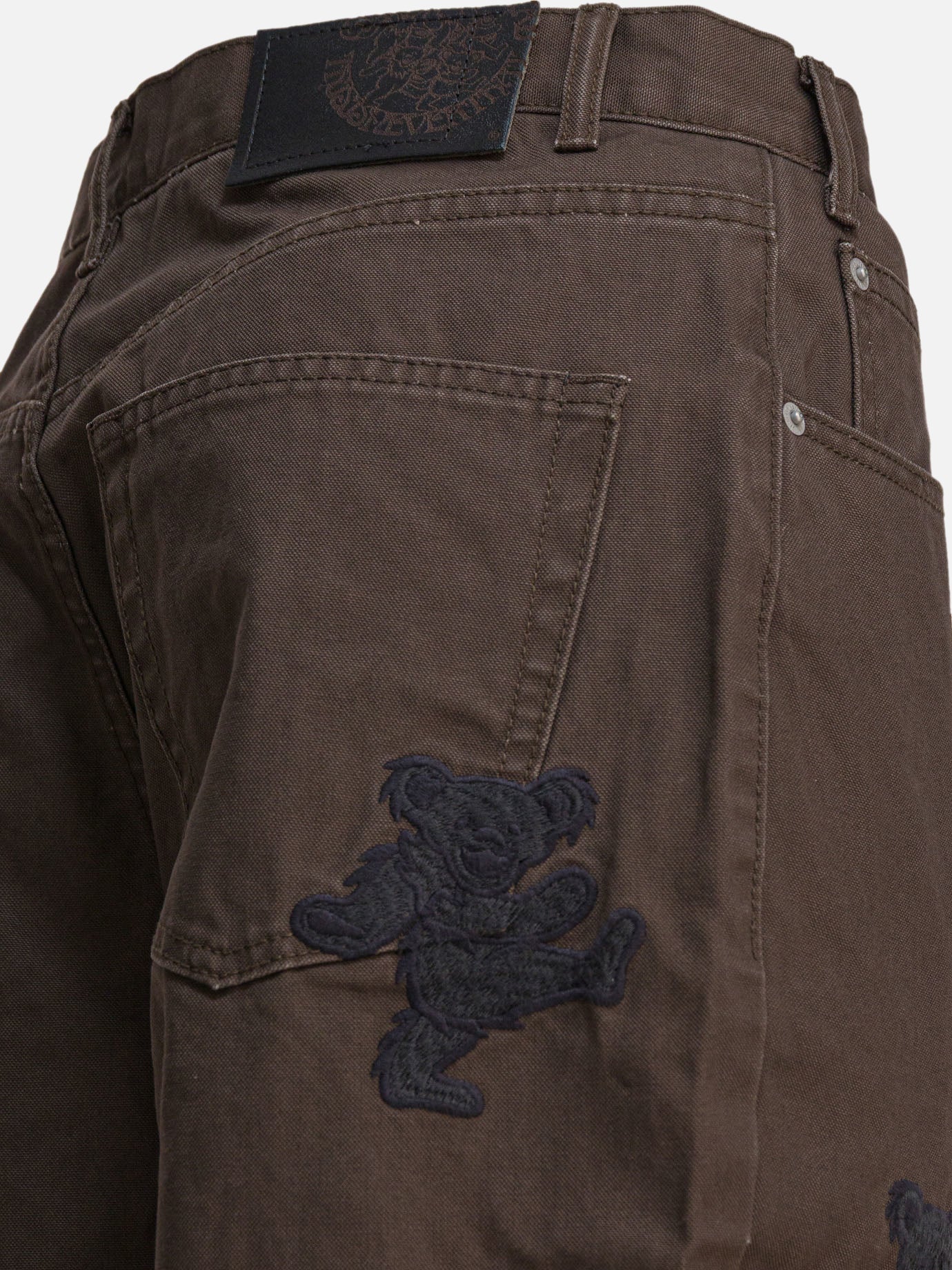 Thisisneverthat® "GD Dancing Bears" trousers 11536269_S Brown 4