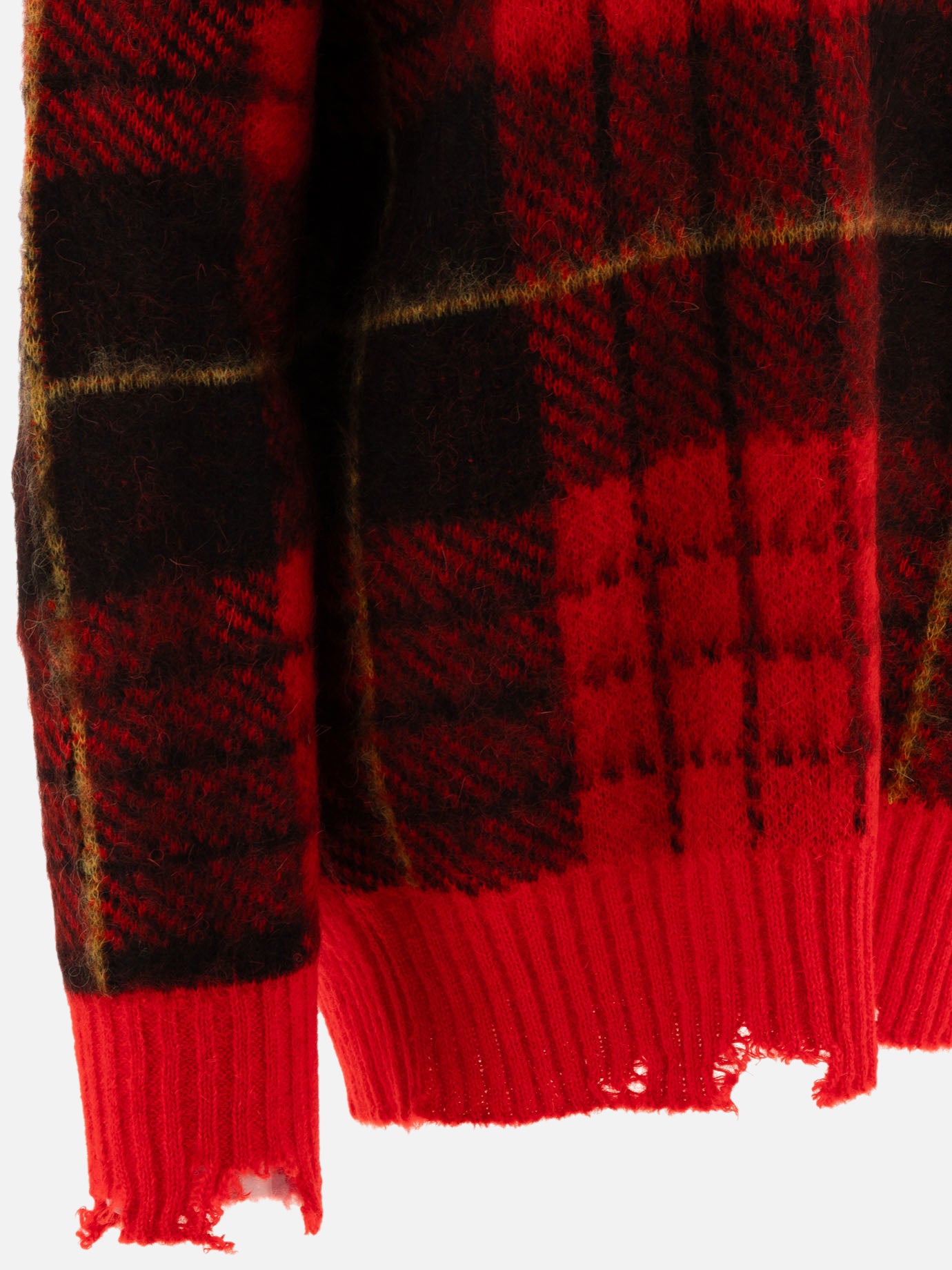 Crewneck sweaters Plaid Red - Alexander McQueen Men | PDP | VIETTI Online Store | Mobile_slide_4