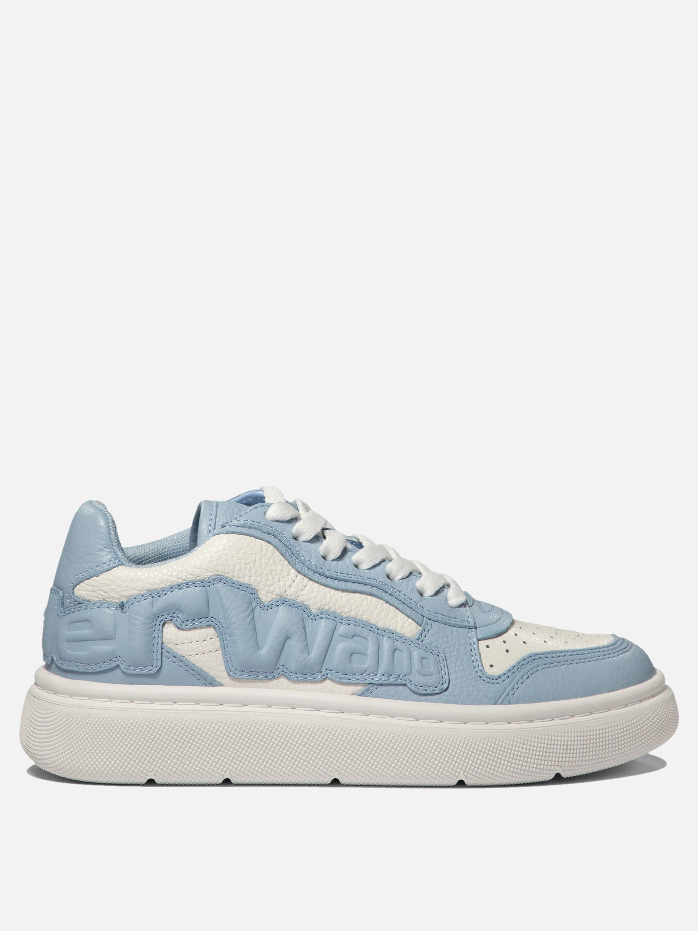 Sneaker basse 100% leather - 100% rubber Azzurro - Alexander Wang Donna | PDP | VIETTI Online Store | Mobile_slide