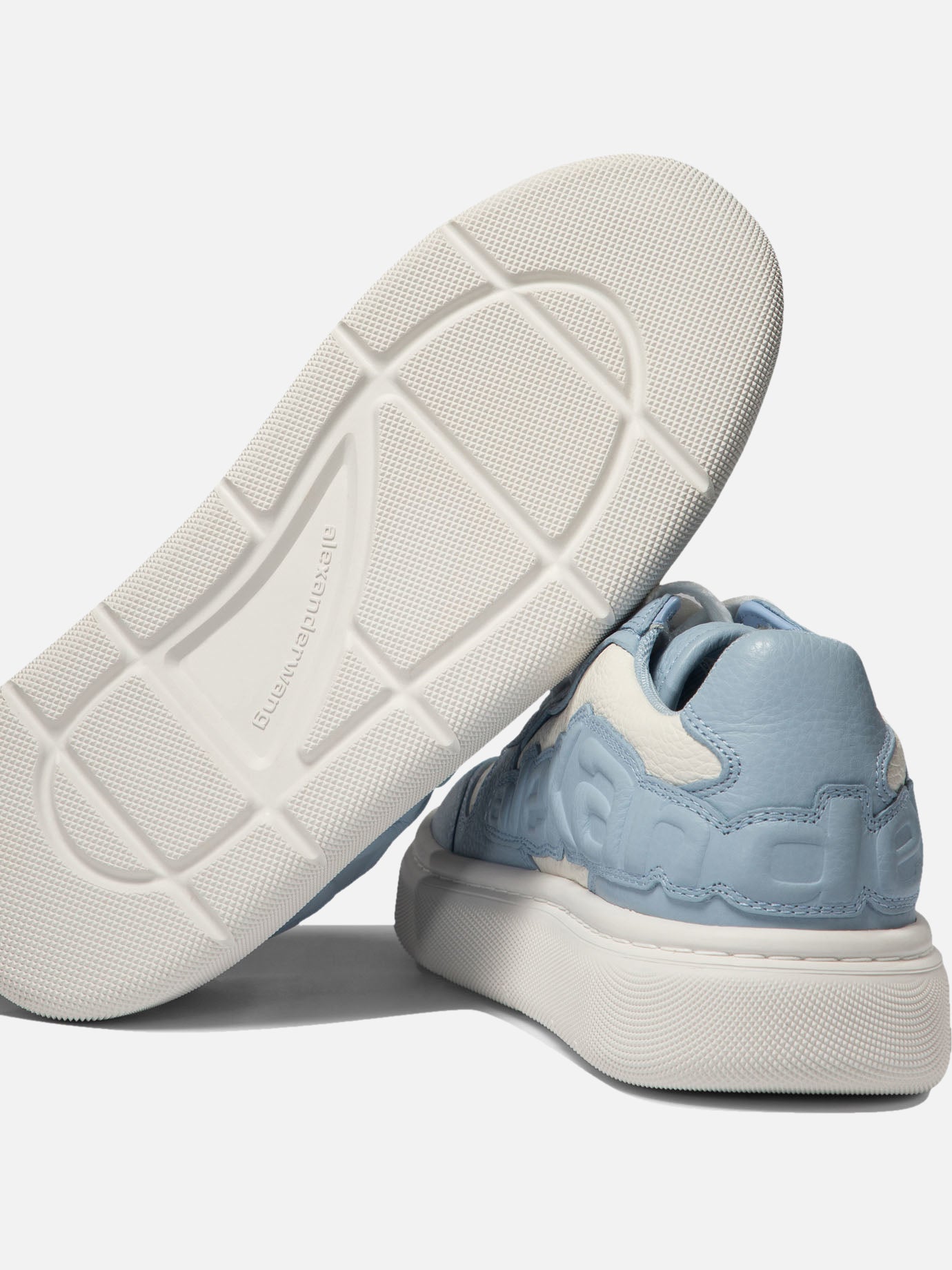 Sneaker basse 100% leather - 100% rubber Azzurro - Alexander Wang Donna | PDP | VIETTI Online Store | Mobile_slide_5