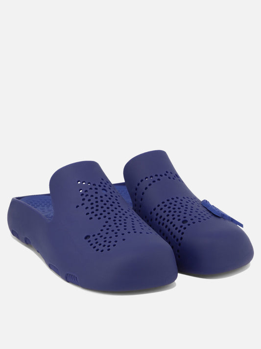 Slippers 100% synthetic rubber - 100% synthetic rubber Blue - Burberry Men | PDP | VIETTI Online Store | 2