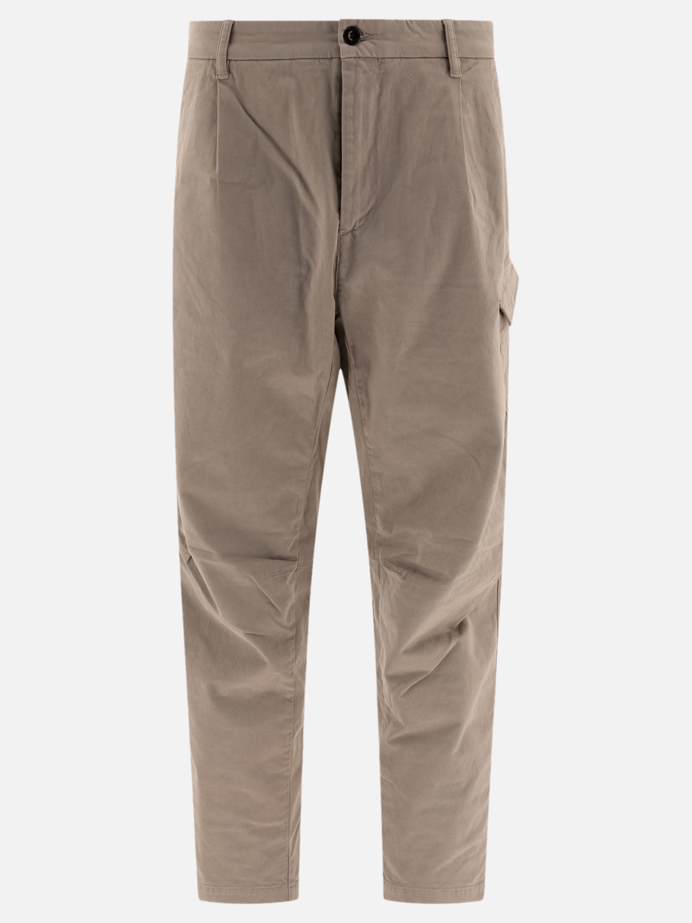 C.P. Company "Stretch Sateen" cargo trousers 10214745_54 Grey 1