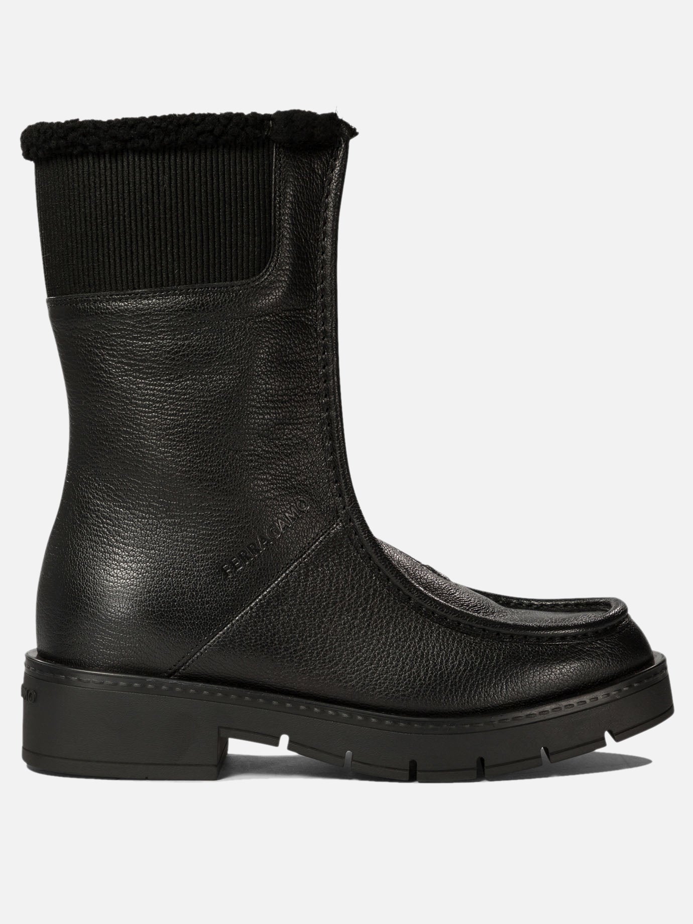 Ferragamo "Montse Fur" ankle boots 14672105_6 Black 1