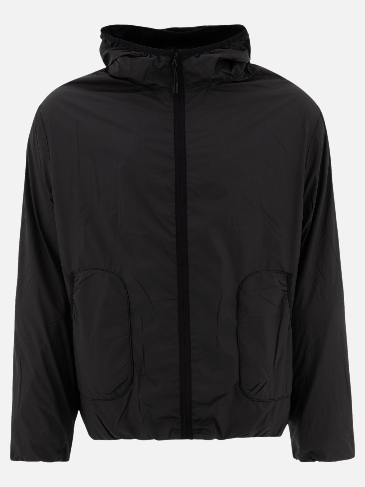 Hiking Patrol Windproof hooded jacket 18698617_S Black 1