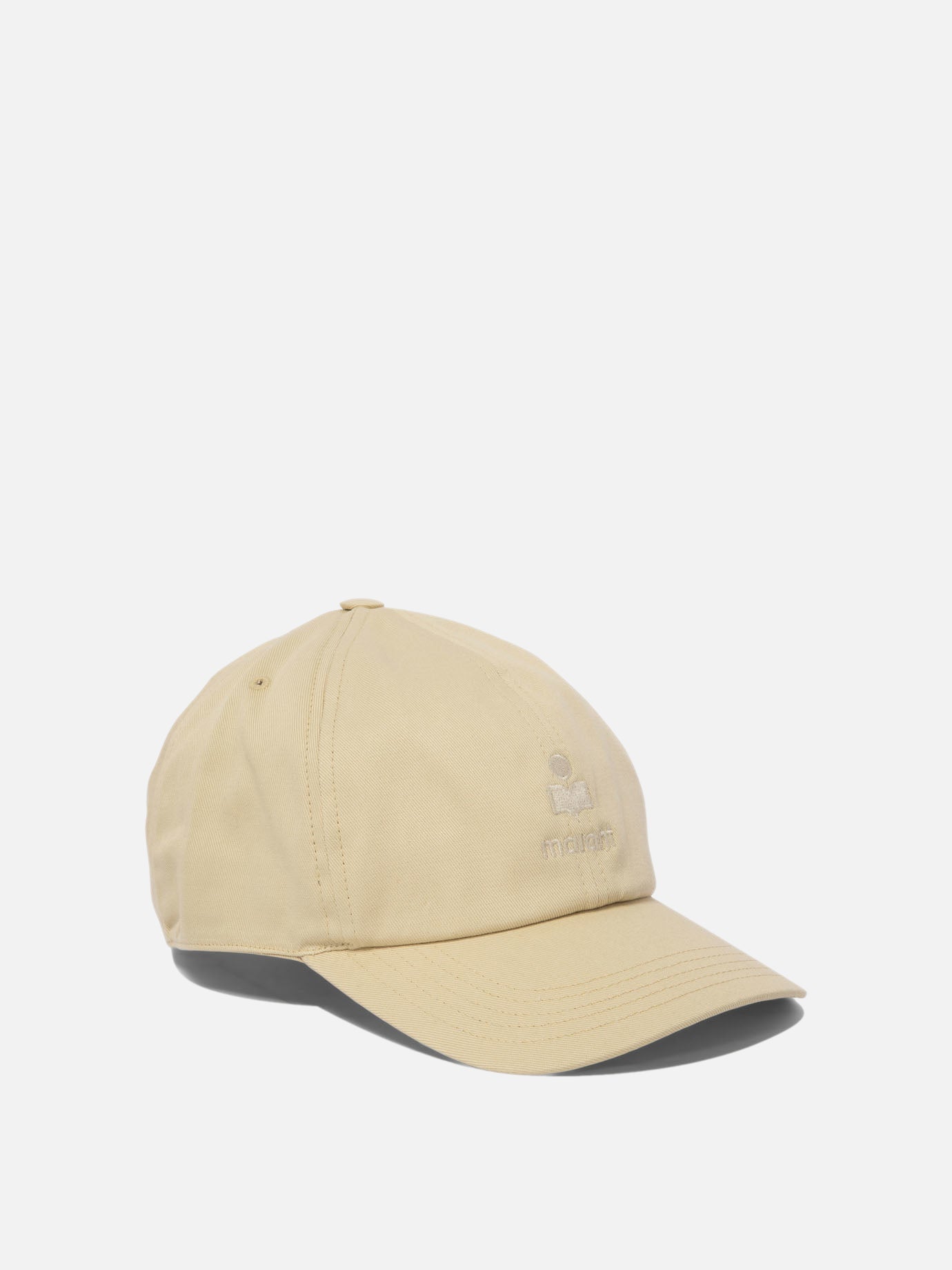 Baseball caps 100% cotton Beige - Isabel Marant Women | PDP | VIETTI Online Store | Mobile_slide_2