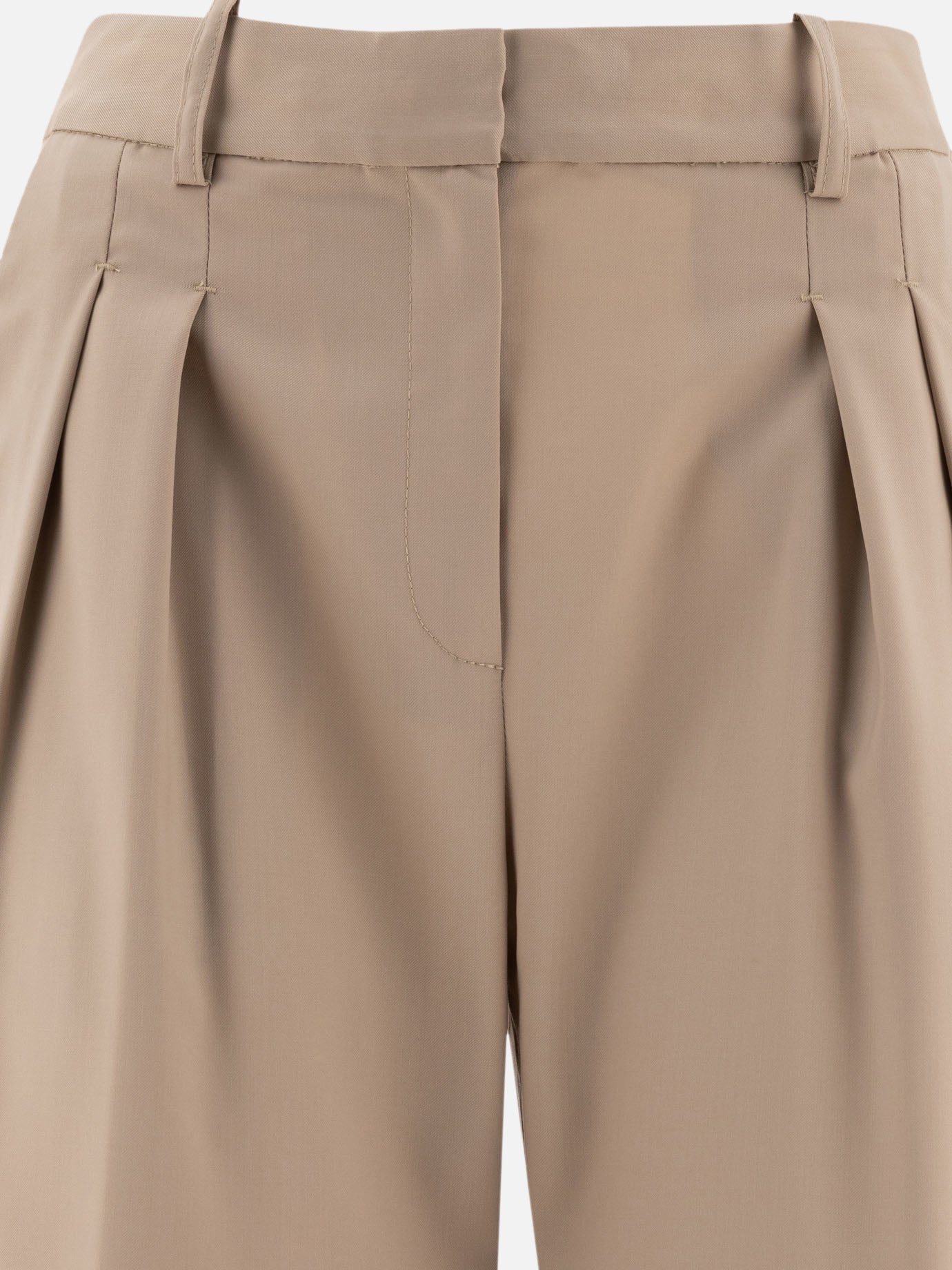 Loulou Studio "Sbiru" trousers 10858881_S Beige 3