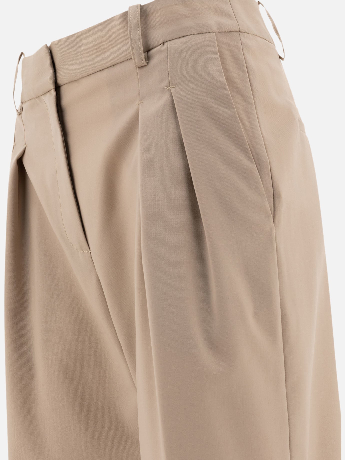 Loulou Studio "Sbiru" trousers 10858881_S Beige 4
