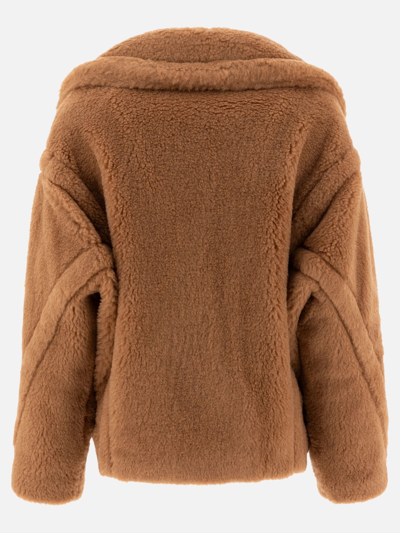Max Mara Cappotto biker in tessuto Teddy 10268851_36 Beige 2
