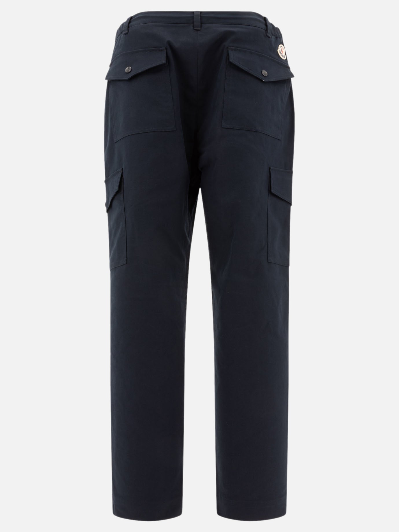 Moncler Gabardine trousers 19806195_48 Blue 2