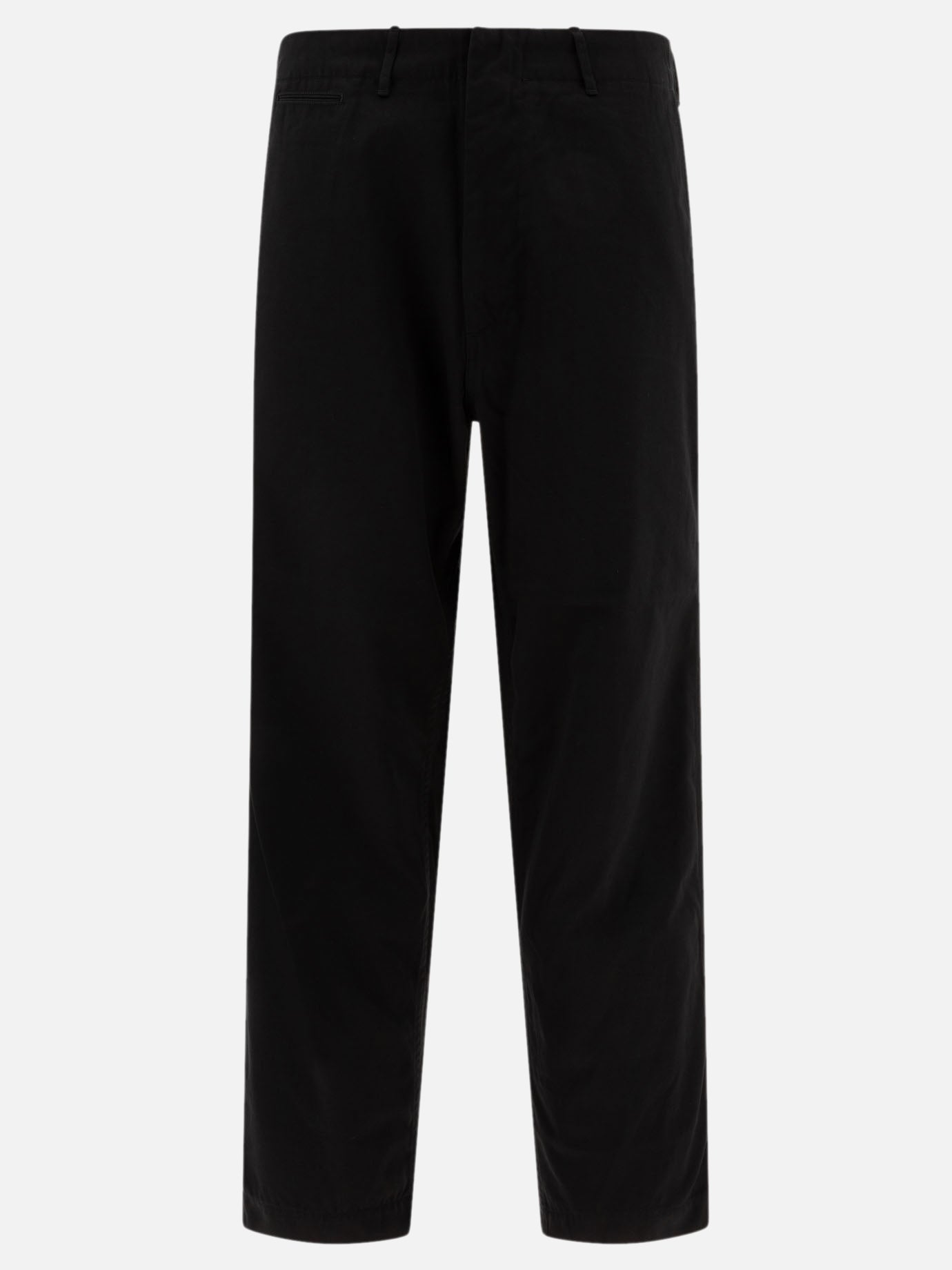 Nanamica Straight-leg trousers 15381767_34 Black 1