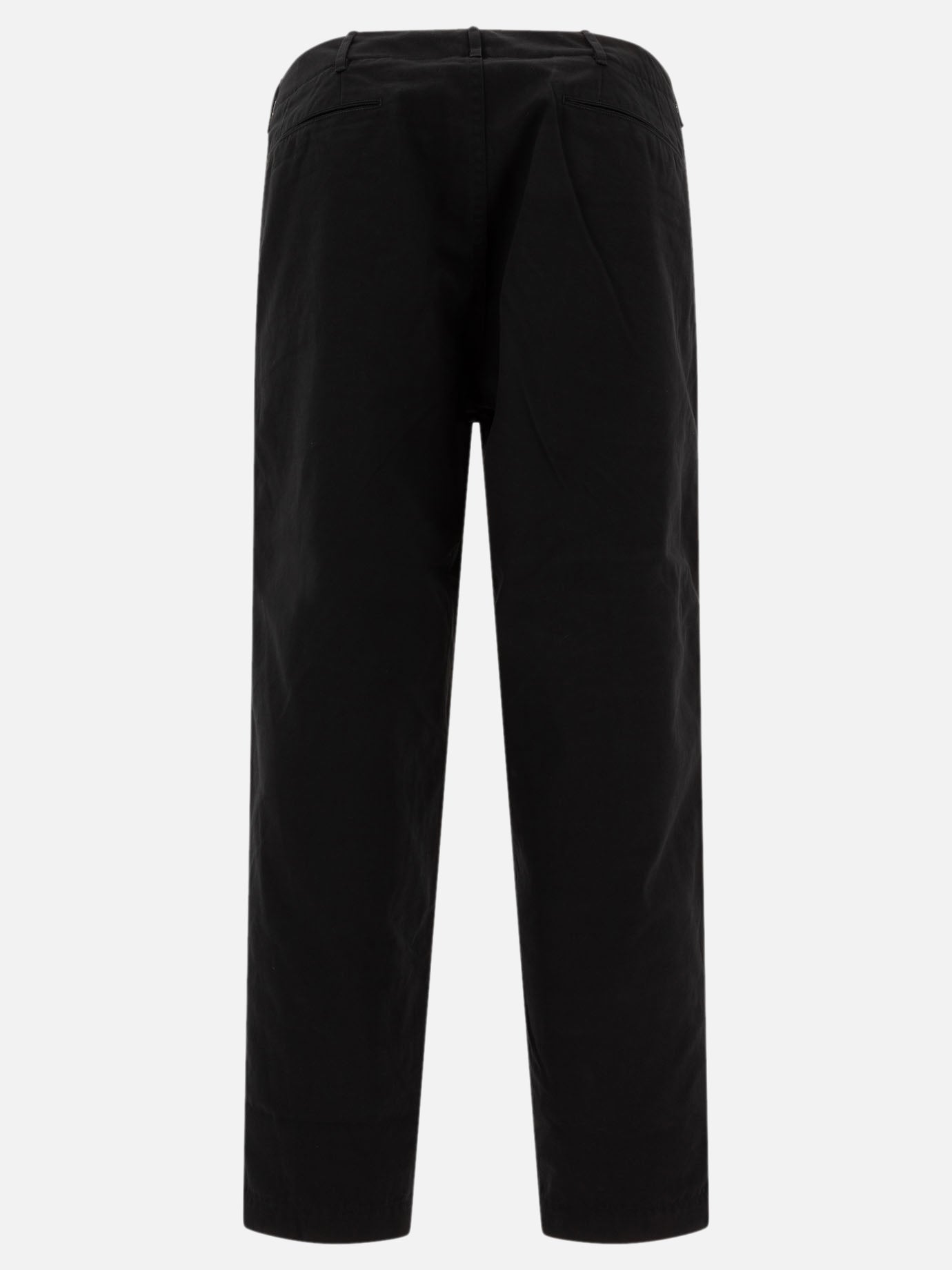 Nanamica Straight-leg trousers 15381767_34 Black 2