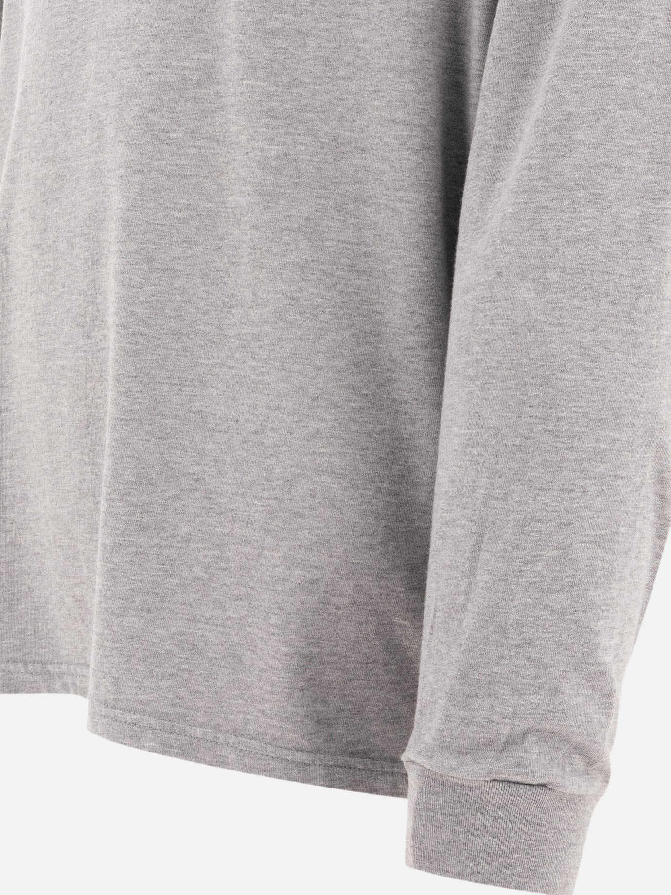 Crewneck t-shirts Solid colour Grey - OrSlow Men | PDP | VIETTI Online Store | Zoom-Modal_4