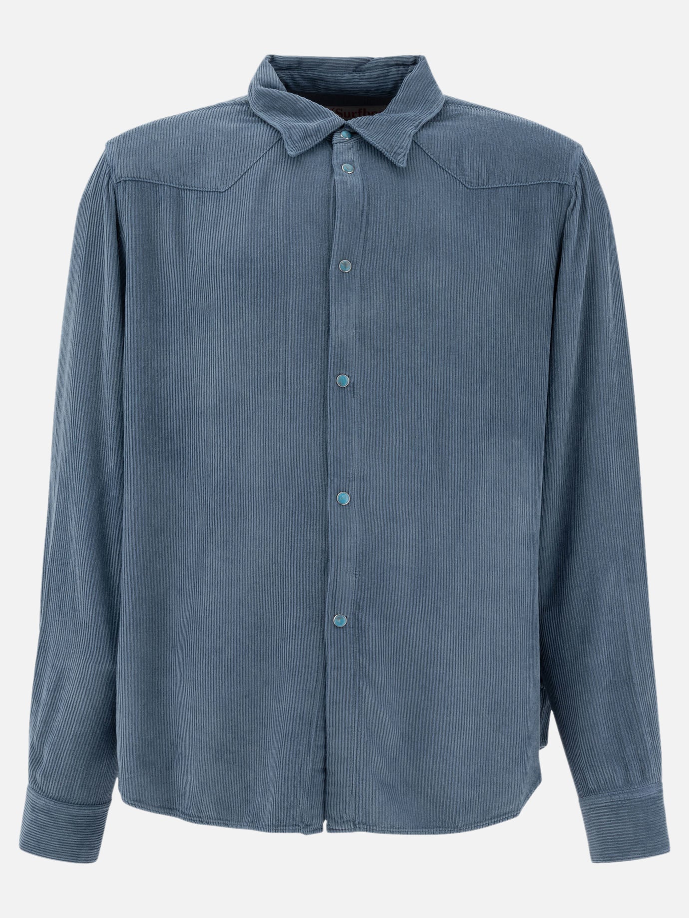Stockholm Surfboard Club Camicia in velluto a coste 15757907_S Blue 1