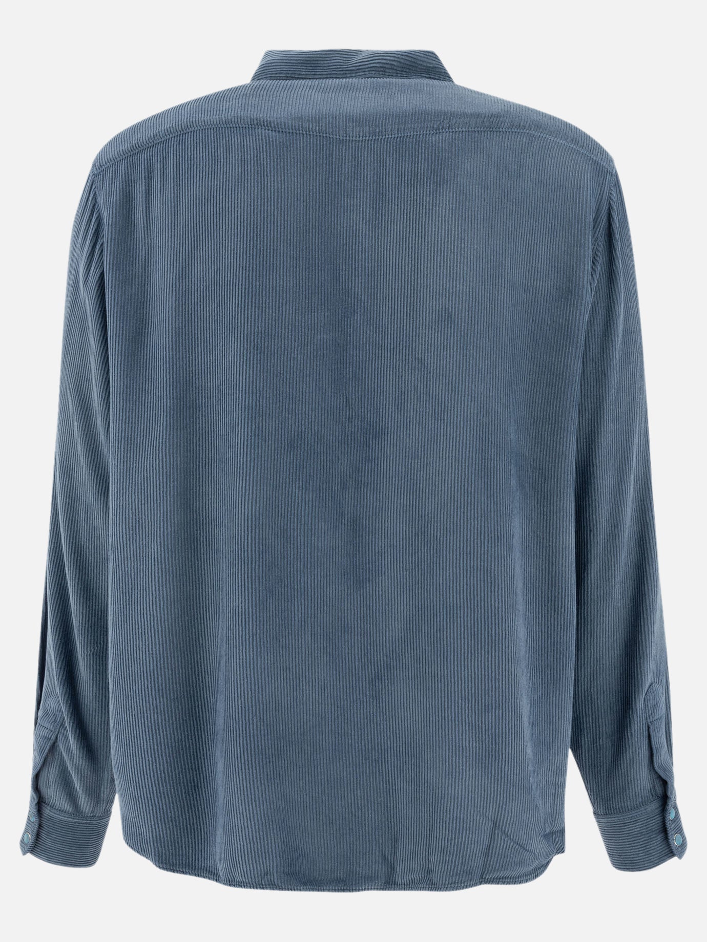Stockholm Surfboard Club Camicia in velluto a coste 15757907_S Blue 2