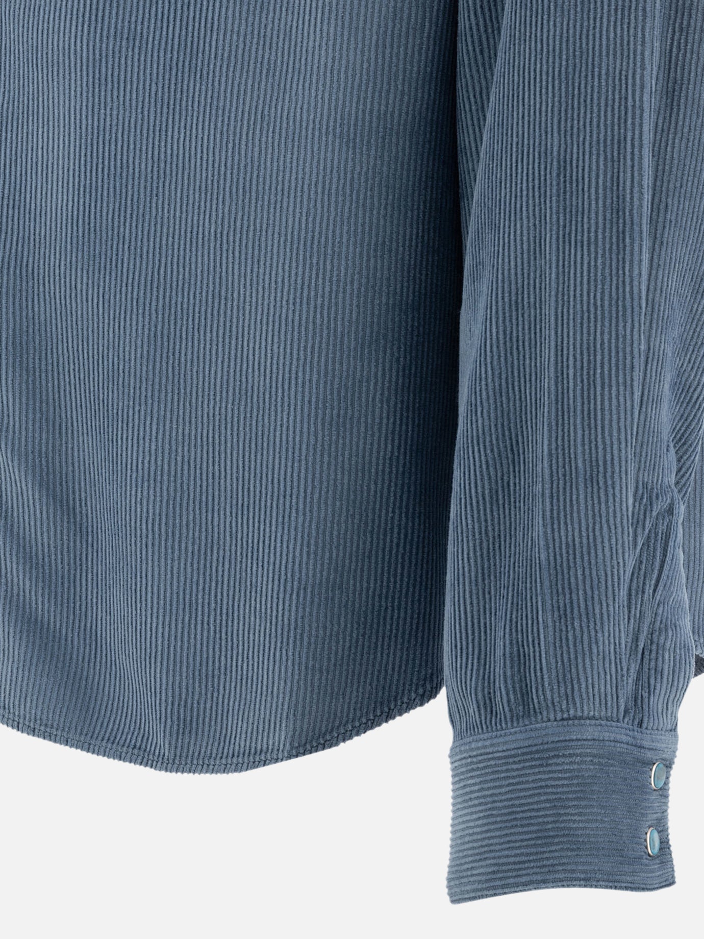 Stockholm Surfboard Club Camicia in velluto a coste 15757907_S Blue 4
