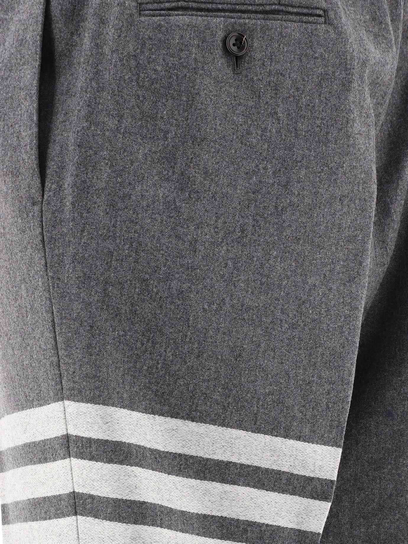 Thom Browne Pantaloni "4-Bar" 16784403_1 Grey 4