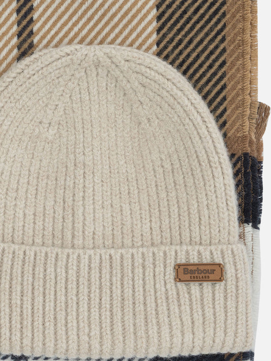 Fringed scarves 97% polyester 3% elastane Beige - Barbour Women | PLP | VIETTI Online Store | 2