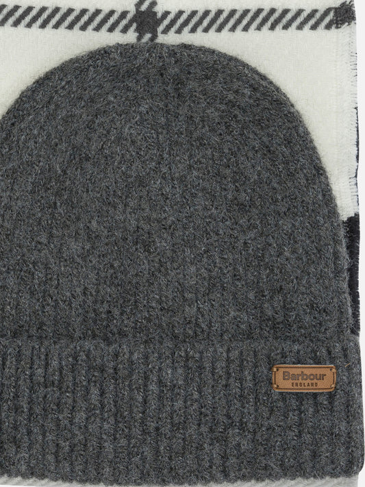 Fringed scarves 97% polyester 3% elastane Grey - Barbour Women | PLP | VIETTI Online Store | 2