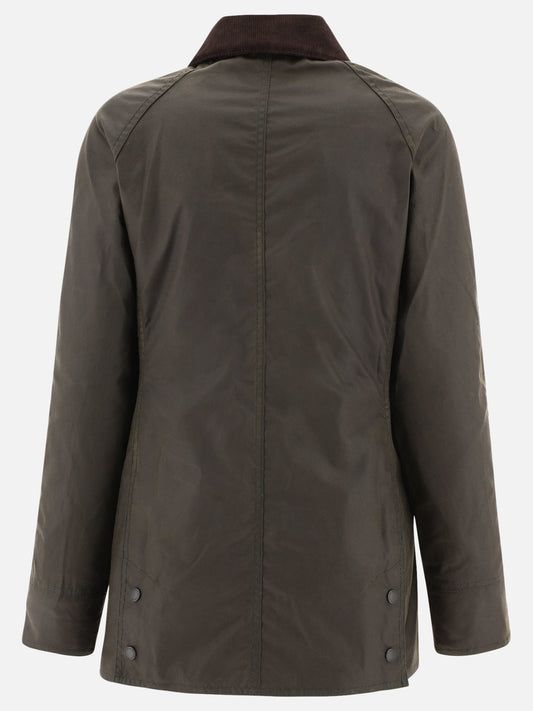 Quilted & Utility Jackets Solid colour Green - Barbour Women | PLP | VIETTI Online Store | 2