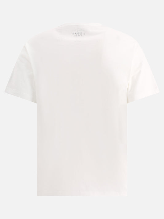 Crewneck t-shirts Solid colour White - RRL by Ralph Lauren Men | PDP | VIETTI Online Store | 2