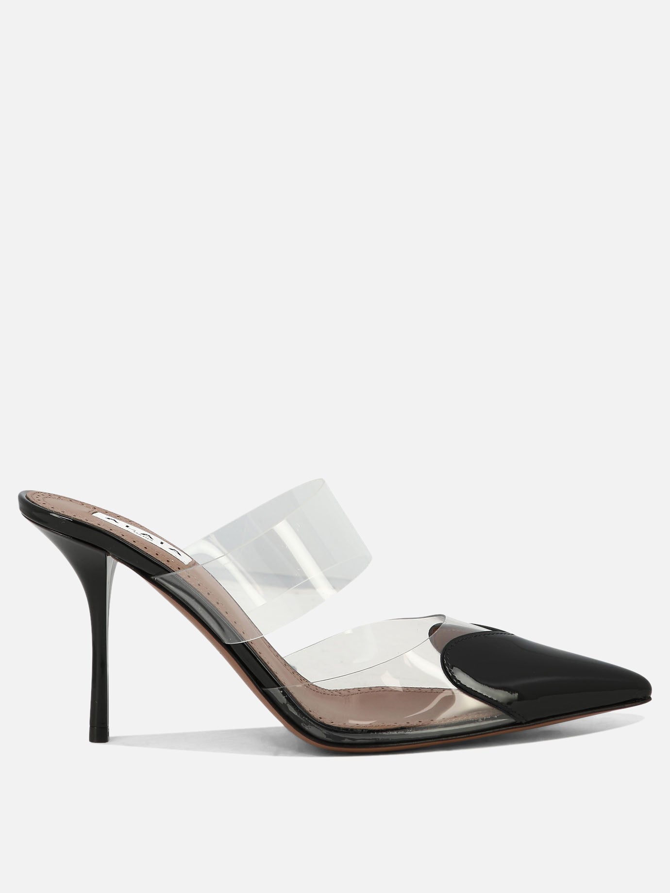 Mules 60% calf leather 40% polyurethane - 50% leather 50% rubber  Black - Alaïa Women | PDP | VIETTI Online Store | Zoom-Modal
