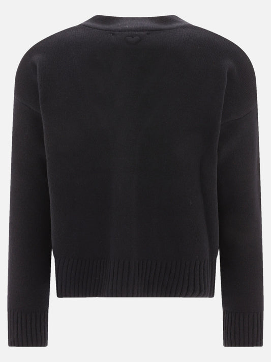 Cardigans 90% wool 10% cashmere  Black - Ami Paris Men | PLP | VIETTI Online Store | 2
