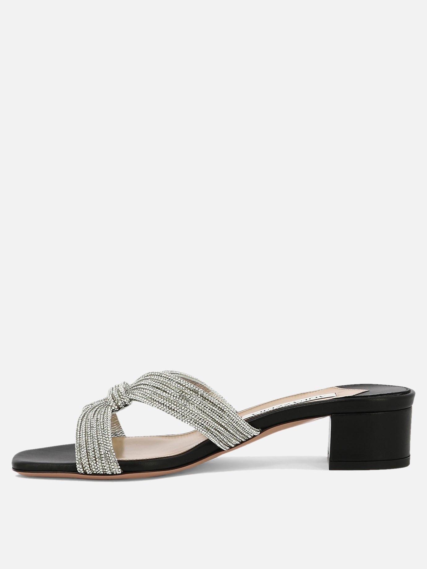 Heeled sandals 100% leather - 100% leather  Black - Aquazzura Women | PDP | VIETTI Online Store | Zoom-Modal_3
