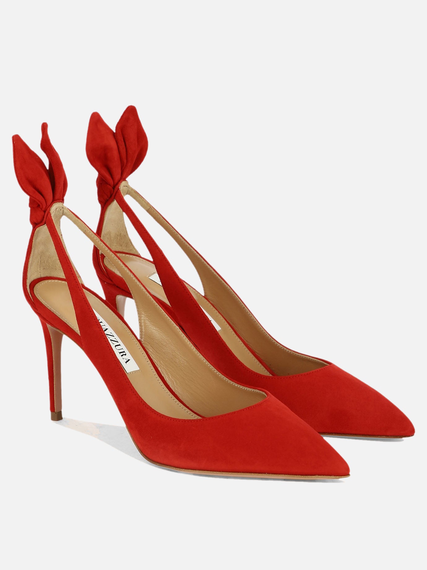 Pumps 100% suede - 100% leather  Red - Aquazzura Women | PDP | VIETTI Online Store | thumbnail_2