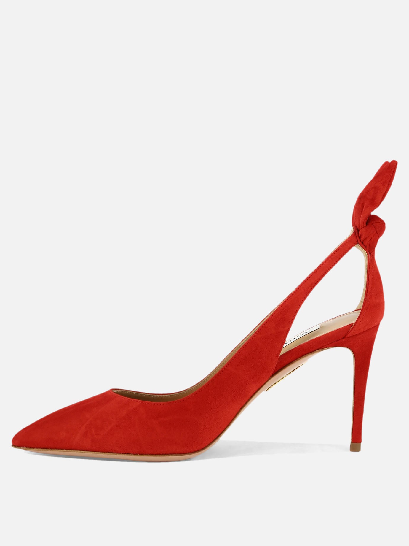 Pumps 100% suede - 100% leather  Red - Aquazzura Women | PDP | VIETTI Online Store | thumbnail_3