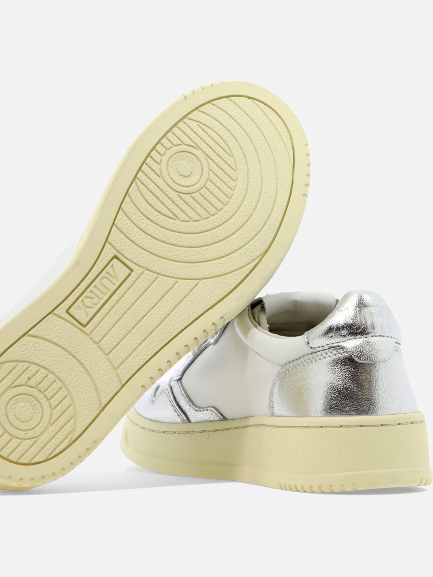 Low top sneakers 100% cow leather - 100% rubber  Silver - Autry Women | PDP | VIETTI Online Store | thumbnail_5