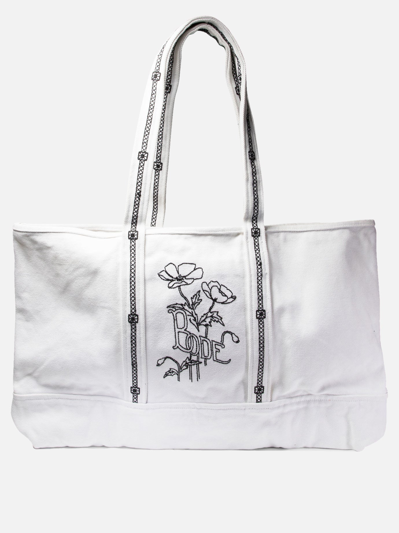 Bode "Laundry" tote bag White