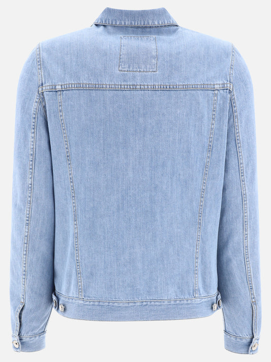 Giacche in denim 100% cotton  Azzurro - Brunello Cucinelli Uomo | PLP | VIETTI Online Store | 2
