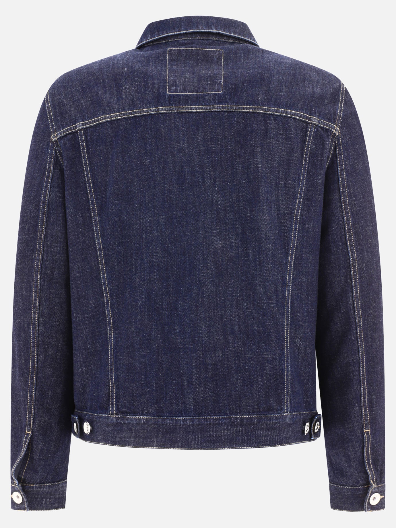 Giacche in denim 100% cotton  Blu - Brunello Cucinelli Uomo | PDP | VIETTI Online Store | thumbnail_2