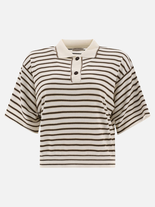 Polo "Sparkling Stripe"