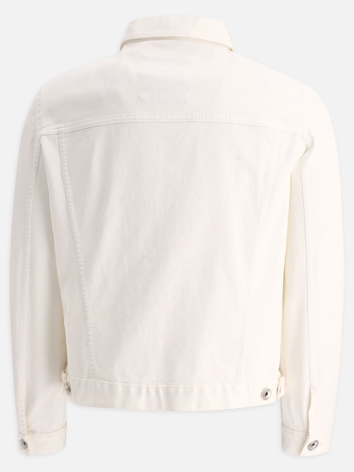 Overshirt jackets Solid colour  White - Brunello Cucinelli Men | PDP | VIETTI Online Store | Zoom-Modal_2
