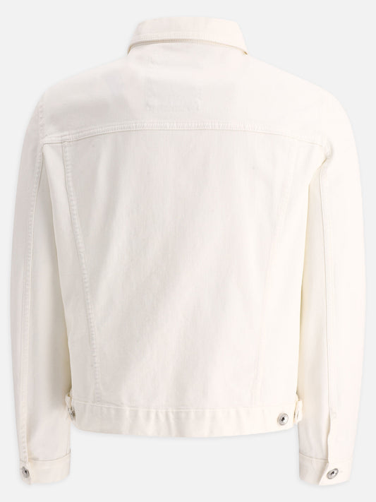 Overshirt jackets Solid colour  White - Brunello Cucinelli Men | PLP | VIETTI Online Store | 2

