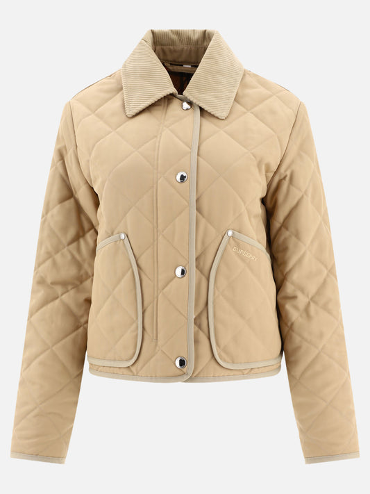 Giacche leggere & Trapuntate 100% polyester  Beige - Burberry Donna | PLP | VIETTI Online Store 
