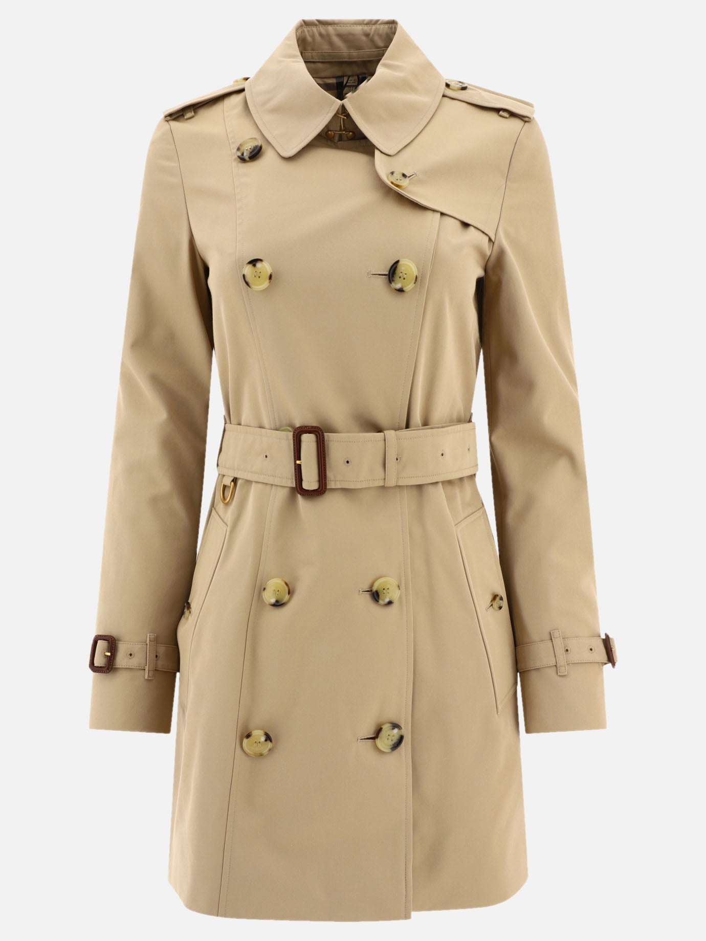 Impermeabili & Trench 100% cotton  Beige - Burberry Donna | PDP | VIETTI Online Store | thumbnail